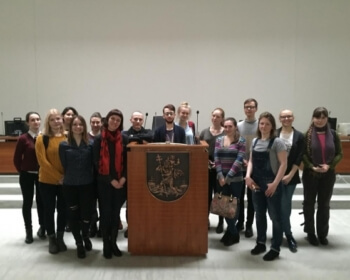Студенты ЕГУ изучили работу государственных учреждений Литвы