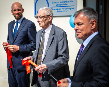 Европейский гуманитарный университет открыл новый корпус в Старом городе Вильнюса
