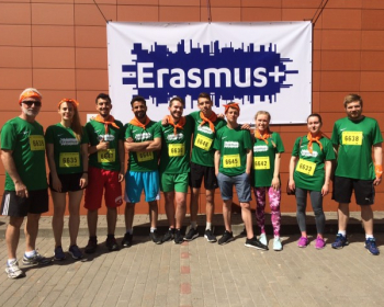 Студенты ЕГУ приняли участие в забеге We Run Vilnius