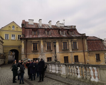 Cтудентки магистратуры ЕГУ представили проект экскурсии по территории бывшего Вильнюсского гетто в Люблине