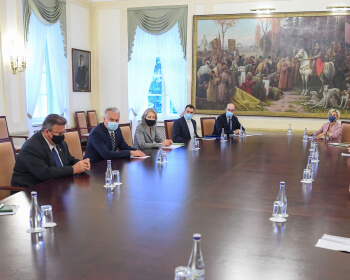 На встрече у Президента Науседы: «ЕГУ — положительный пример гражданского воспитания молодых белорусов»