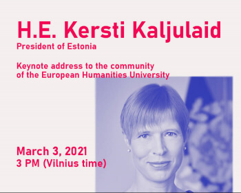 Выступление Президента Эстонии Керсти Кальюлайд