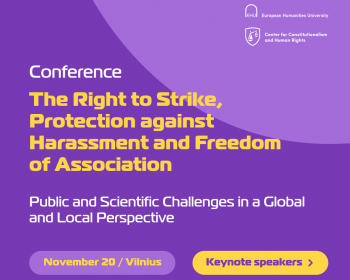 Анонсирована программа международной конференции: изучение трудовых прав, защиты от домогательств и свободы ассоциации
